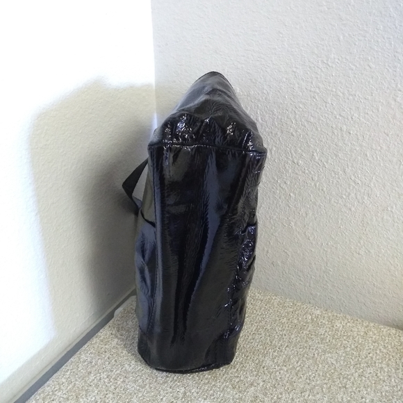 Michael Kors Black Patent Leather Bag - Picture 4 of 6